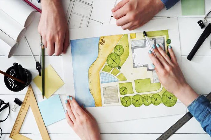 Conception design espaces exterieurs à casablanca bouskoura dar bouaaza